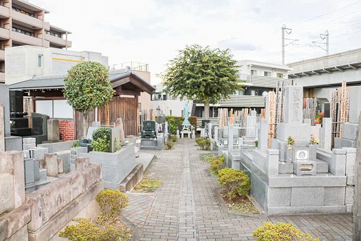 海岳山 長遠寺 〔旧薬師堂墓地〕の施設写真