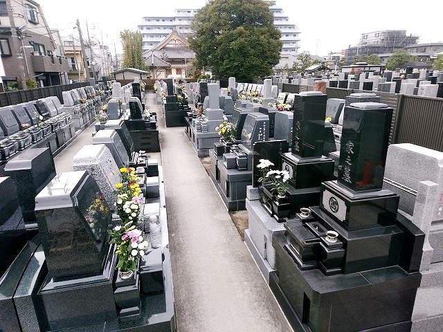 大田萩中霊園の施設写真