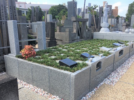 西巣鴨樹木葬墓地の施設写真
