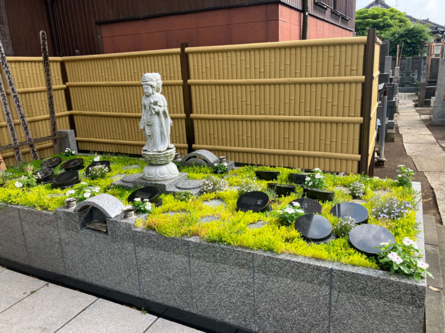 ロイヤル谷中えにし樹木葬墓地の施設写真